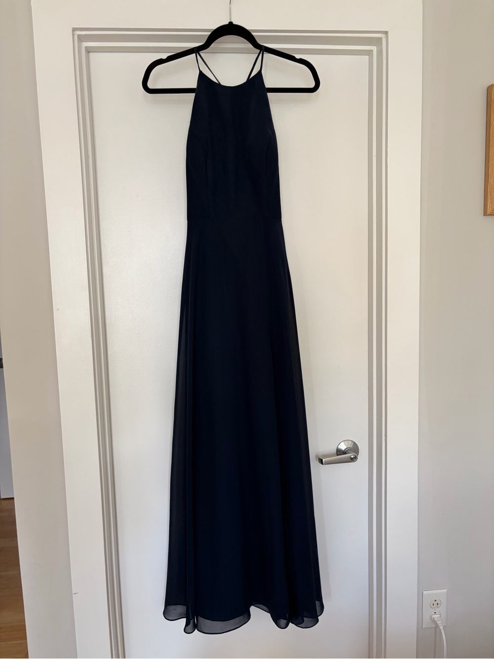 Jenny Yoo Navy Bridesmaid Dress Size 6